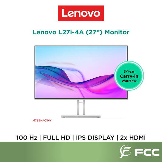 Lenovo L27i-4A 27-inch IPS FHD 100Hz Monitor