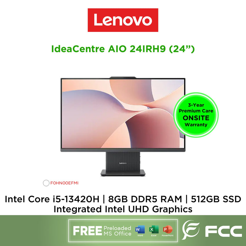 Lenovo IdeaCentre AIO 24IRH9 Intel Core i5-13420H 8GB 512GB SSD