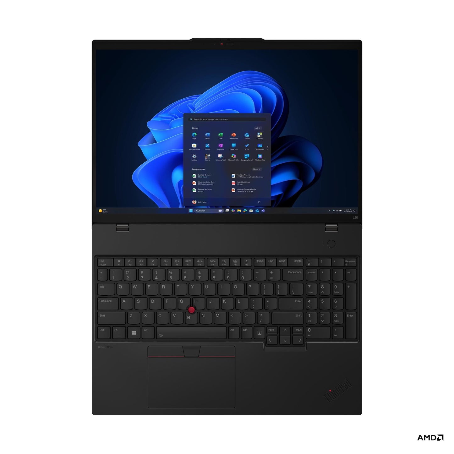 Lenovo ThinkPad L16 Gen 2 AMD Ryzen 7 PRO 250 16GB 512GB
