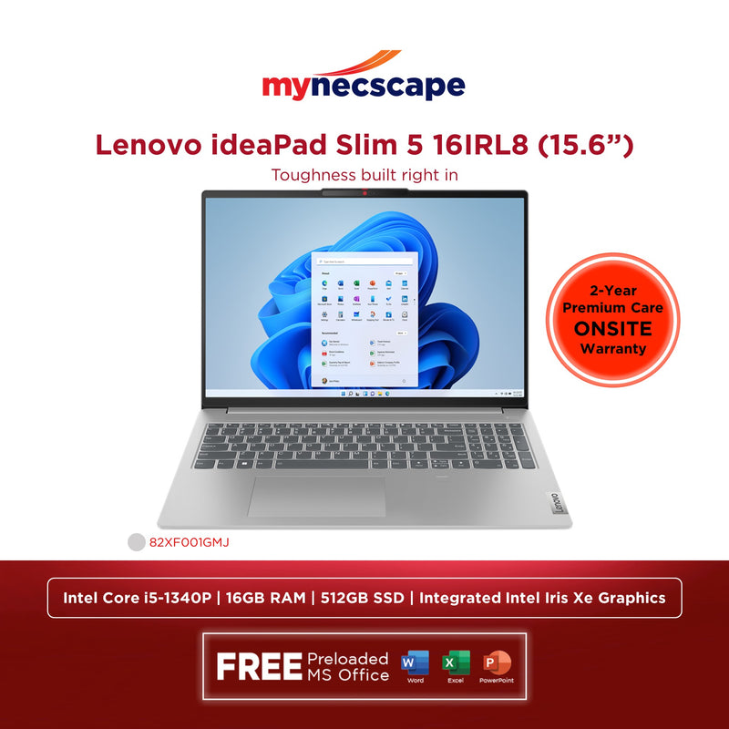 Lenovo IdeaPad Slim 5 16IRL8 Intel Core i5-1340P 16GB 512GB SSD