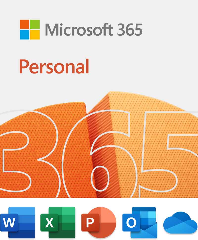 Microsoft Office 365 Personal | 12 Month Subscription, up to 5 Devices (ESD)
