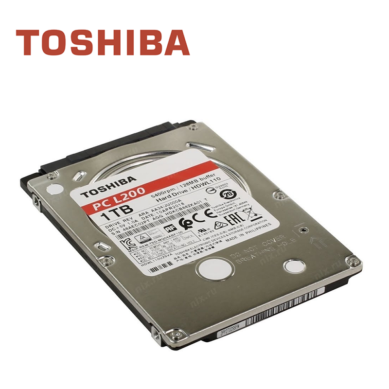 TOSHIBA L200 1TB SATA INTERNAL HARD DISK