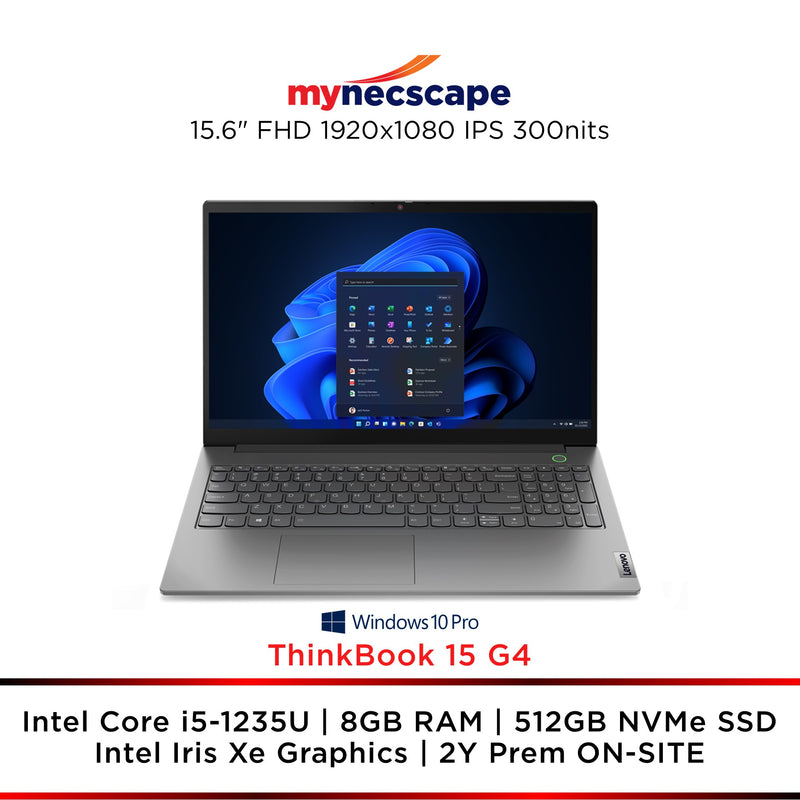 Lenovo ThinkBook 15 G4 Gen 4 intel 12th Gen Core i5-1235U 8GB 512GB SSD