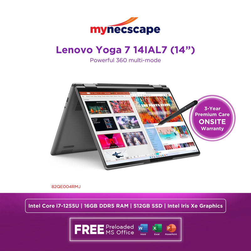 Lenovo Yoga 7 14IAL7 Intel Core i7-1255U 16GB 512GB